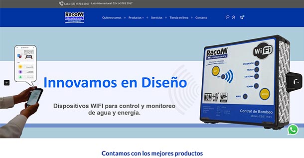 Desarrollo de eCommrece - Racom